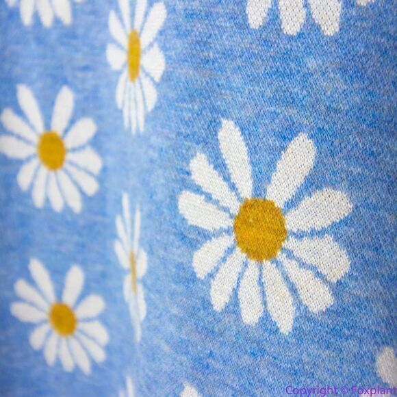 Hutch Anthropologie blue Daisy Rainey Dress V neck‎ short sleeves, size 1X - Picture 10 of 16